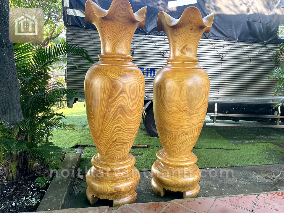 Lục bình gỗ cẩm vàng