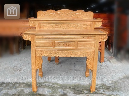 Án 2 tầng gỗ gõ đỏ