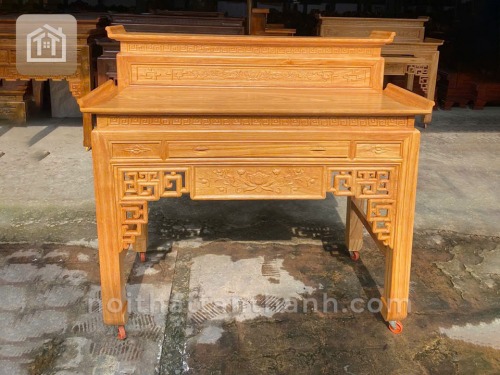 Án thờ 2 tầng gỗ gõ đỏ