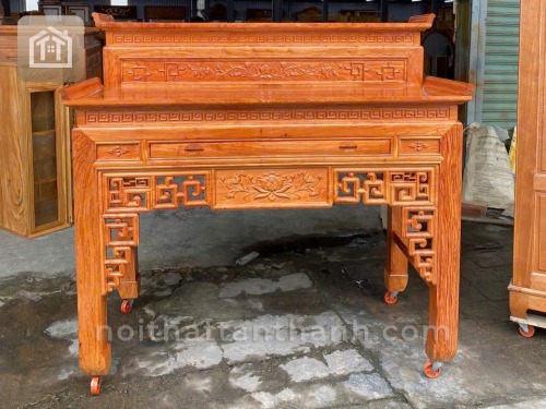 Án thờ 2 tầng gỗ hương đá