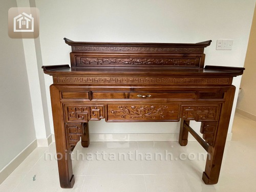 Án thờ 2 tầng gỗ tràm bắc