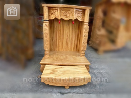 Bàn thờ ông địa gỗ gõ đỏ kiểu 2