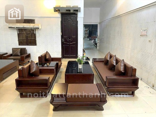 Sofa đối gỗ sồi chân thuyền | SFGS-0401
