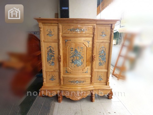 Tủ thờ gỗ căm pha