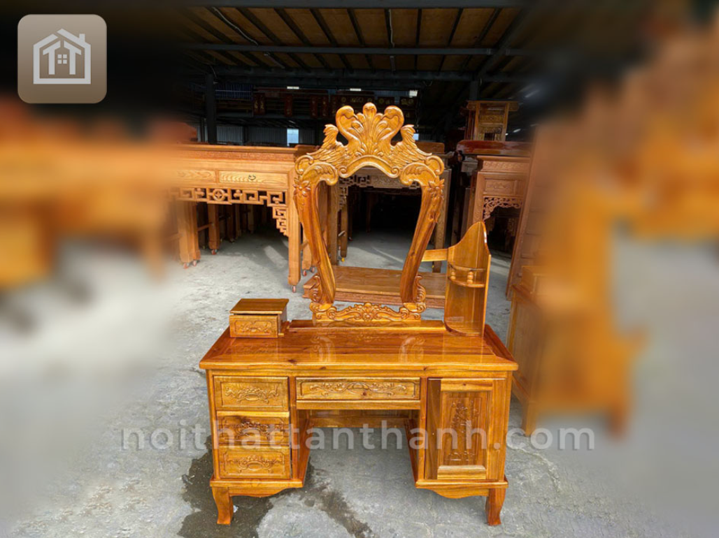 Bàn trang điểm gỗ tràm - Nhỏ