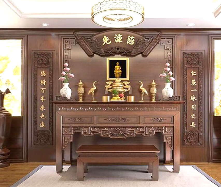 Bảo quản và sử dụng án thờ gỗ gõ đỏ đúng cách