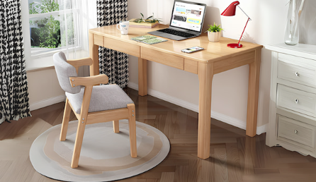 Các tiêu chí lựa chọn bàn làm việc gỗ cao su tự nhiên