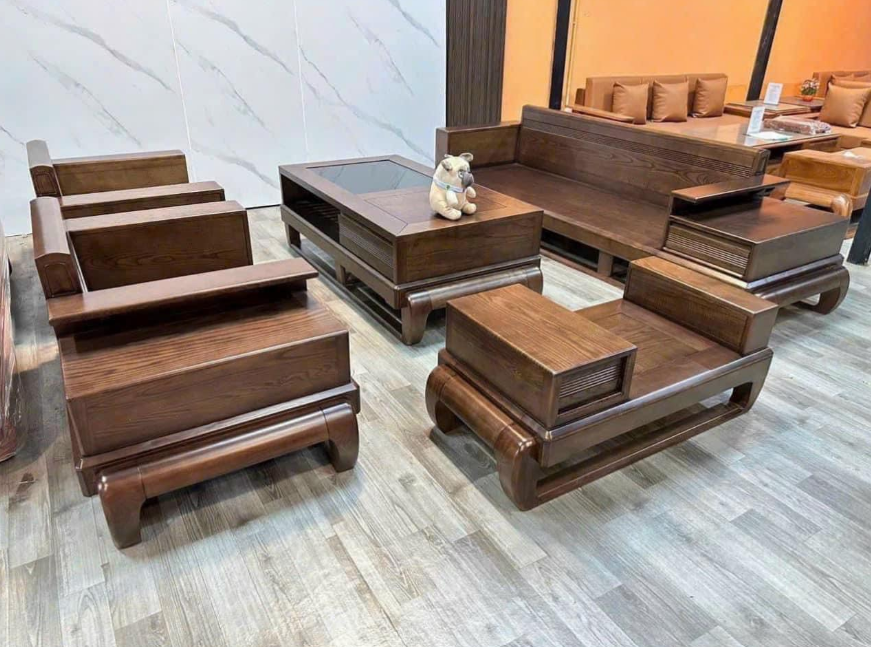 Giới thiệu về sofa gỗ sồi nga