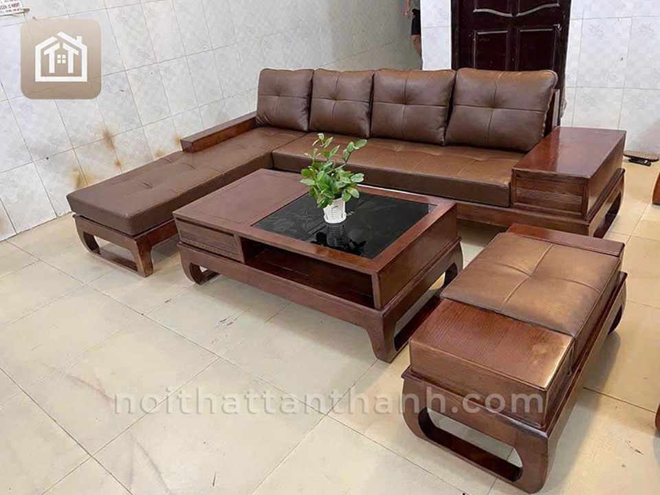 Mẫu sofa dành cho phòng khách nhỏ với kích thước 2m2