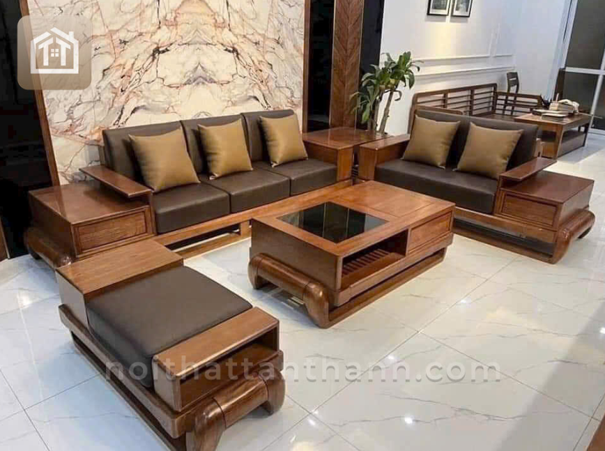 Tại sao nên chọn sofa gỗ cho phòng khách